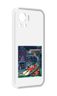 Чехол MyPads Яд (альбом Kizaru) для Motorola Edge 30 Ultra