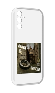 Чехол MyPads Качели Centr для Samsung Galaxy M13
