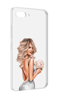 Чехол MyPads Роскошное-платье женский для ITEL A25 / ITEL A25 Pro / ITEL A35