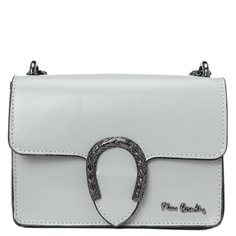 Сумка женская Pierre Cardin 1924 BOX светло-серый, 15х20х6 см
