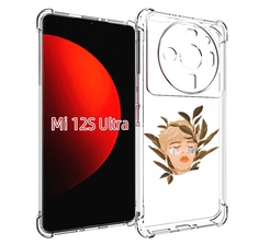 Чехол MyPads лицо-с-патчами для Xiaomi 12S Ultra