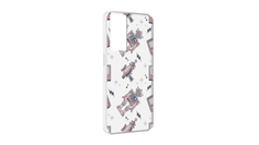 Чехол MyPads мини-роботы для OPPO A96 5G / Reno7 Lite / Reno 7Z / F12 Pro 5G