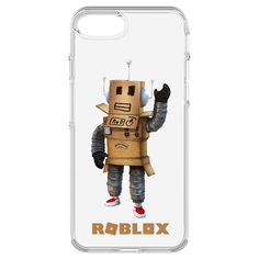 Чехол-накладка Krutoff Clear Case Roblox-Мистер Робот для iPhone 7/8/SE