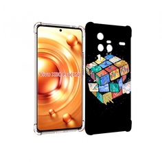 Чехол MyPads Кубик-Рубика для Vivo X80 Pro