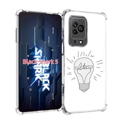Чехол MyPads лампочка-с-идеей для Xiaomi Black Shark 5