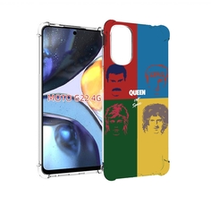Чехол MyPads hot space queen альбом для Motorola Moto G22 4G