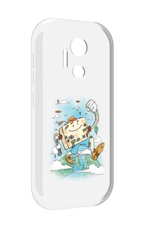 Чехол MyPads Счастливый чемодан для doogee x97 pro