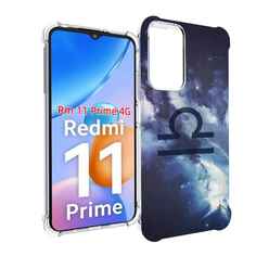 Чехол MyPads знак зодиака весы 5 для Xiaomi Redmi 11 Prime 4G