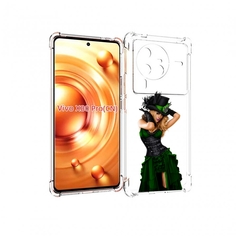 Чехол MyPads девушка-в-модном-длинном-платье женский для Vivo X80 Pro