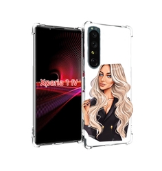 Чехол накладка MyPads Платье-пиджак женский для Sony Xperia 1 IV