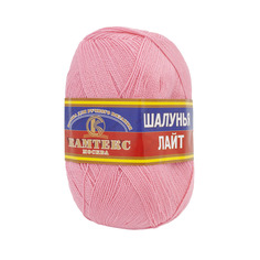 Пряжа Камтекс Шалунья лайт, 100г, 600м (шерсть, акрил) (056 розовый), 10 мотков