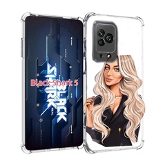 Чехол MyPads Платье-пиджак женский для Xiaomi Black Shark 5