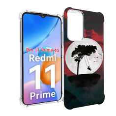 Чехол MyPads качели-над-пропастью для Xiaomi Redmi 11 Prime 4G