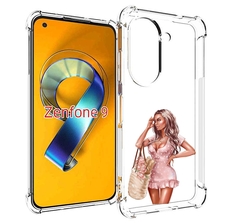 Чехол MyPads Девушка-в-мини-платье женский для Asus Zenfone 9 (AI2202)