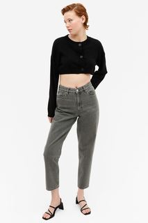 Джинсы женские Monki 1119076005 серые 33 (доставка из-за рубежа)