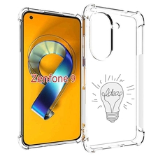 Чехол MyPads лампочка-с-идеей для Asus Zenfone 9 (AI2202)