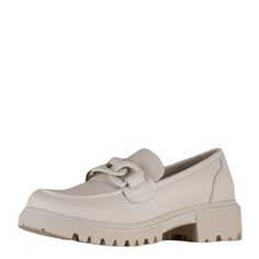 Лоферы женские COVANI AGW22-BWLM3-016 бежевые 40 RU