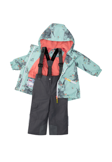 Комплект верхней одежды Oldos Лилли AOSS23SU2T107, цвет мятный_серый, размер 86