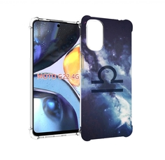 Чехол MyPads знак зодиака весы 5 для Motorola Moto G22 4G