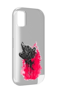 Чехол MyPads медведь в дымке для UMIDIGI A11