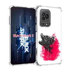 Чехол MyPads медведь в дымке для Xiaomi Black Shark 5