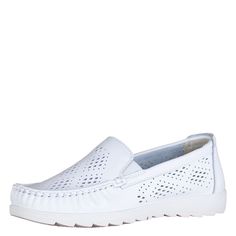 Мокасины женские COVANI JXS22-BSLM1-028A белые 37 RU