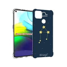 Чехол MyPads знак-зодиака-весы-1 для Motorola Moto G9 Power