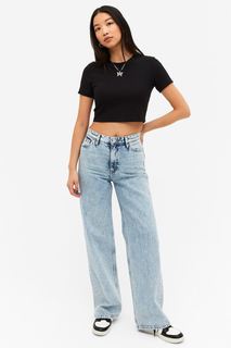 Джинсы женские Monki 0805559001 синие 30 (доставка из-за рубежа)