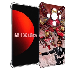 Чехол MyPads Тони-Старк-и-костюмы для Xiaomi 12S Ultra