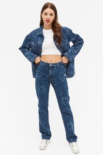 Джинсы женские Monki 1139568003 синие 32 (доставка из-за рубежа)