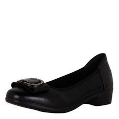 Туфли женские Baden EH158-01 черные 38 RU