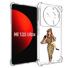 Чехол MyPads леопардовое платье женский для Xiaomi 12S Ultra