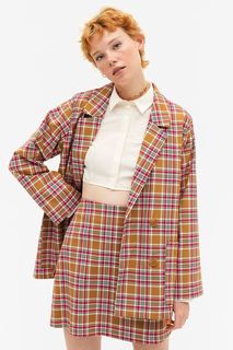 Блейзер женский Monki 1015359017 бежевый 2XS (доставка из-за рубежа)