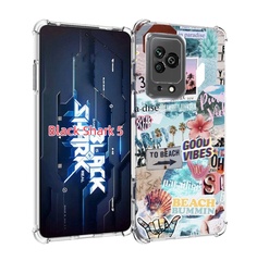 Чехол MyPads Пляжи-постер для Xiaomi Black Shark 5