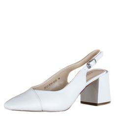 Туфли женские COVANI SRS22-BCLM1-032B белые 39 RU