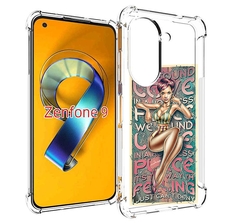 Чехол MyPads постер-рианна для Asus Zenfone 9 (AI2202)