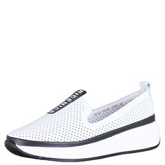 Слипоны женские COVANI JXS22-BSLM1-036C белые 41 RU