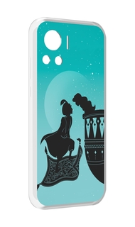 Чехол MyPads алладин тень для Motorola Edge 30 Ultra