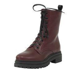 Ботинки женские Francesco Donni F2V2 2B986-03Q08 бордовые 37 RU