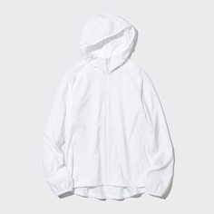 Ветровка женская UNIQLO 445003COL01 белая XL (доставка из-за рубежа)