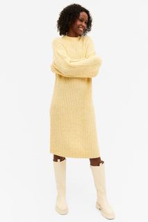 Платье женское Monki 1131172002 желтое L (доставка из-за рубежа)