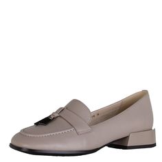 Лоферы женские COVANI AAS22-BCLM1-093-B бежевые 37 RU