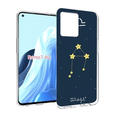 Чехол MyPads знак-зодиака-весы-1 для OPPO RENO 7 4G