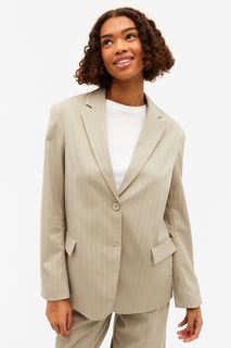 Пиджак женский Monki 1082071010 бежевый L (доставка из-за рубежа)