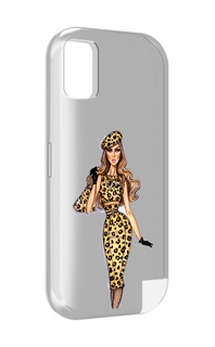 Чехол MyPads леопардовое платье женский для UMIDIGI A11