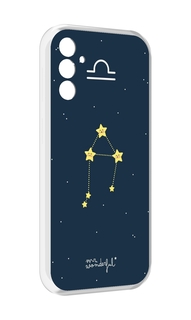 Чехол MyPads знак-зодиака-весы-1 для Samsung Galaxy M13