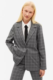 Блейзер женский Monki 1088255016 серый XS (доставка из-за рубежа)