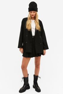 Пиджак женский Monki 1015359014 черный XS (доставка из-за рубежа)