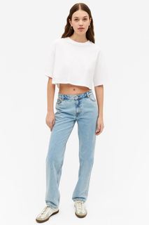 Джинсы женские Monki 1041389001 синие 33 (доставка из-за рубежа)