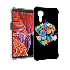 Чехол MyPads Кубик-Рубика для Samsung Galaxy Xcover 5